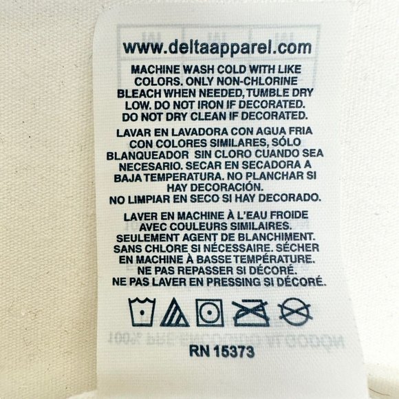 Delta Pro Weight T-shirt Medium White Daddy Elf Christmas Short Sleeve NEW - Picture 6 of 7